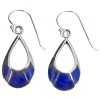 Lapis Sterling Silver Dangle Earrings