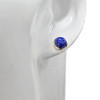 Lapis Sterling Silver Stud Earrings