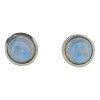 Moonstone Sterling Silver Stud Earrings