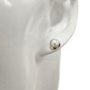 Pearl Sterling Silver Stud Earrings