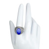 Lapis Sterling Silver Ring