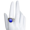 Lapis Sterling Silver Ring