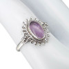 Amethyst Sterling Silver Ring