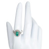 Green Onyx Sterling Silver Ring