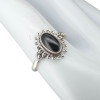 Black Onyx Sterling Silver Ring
