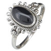 Black Onyx Sterling Silver Ring