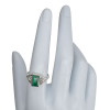 Malachite Sterling Silver Ring
