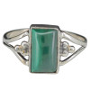 Malachite Sterling Silver Ring