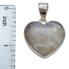 Moonstone Sterling Silver Heart Pendant