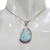 Larimar Sterling Silver Pendant