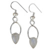 Moonstone Sterling Silver Dangle Earrings