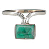 Malachite Sterling Silver Ring