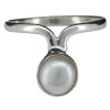 Pearl Sterling Silver Ring