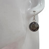 Obsidian Sterling Silver Dangle Earrings