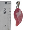 Faceted Tourmaline Sterling Silver Pendant