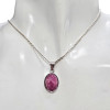 Faceted Tourmaline Sterling Silver Pendant