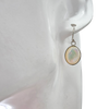 Mother of Pearl Sterling Silver Hook Earrings