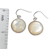 Mother of Pearl Sterling Silver Hook Earrings
