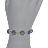 Labradorite Sterling Silver Bracelet (6442)