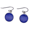 Lapis Sterling Silver Hook Earrings