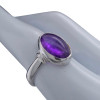 Amethyst Sterling Silver Ring (2036)