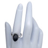 Black Onyx Sterling Silver Ring