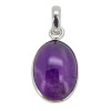 Amethyst Sterling Silver Pendant