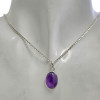 Amethyst Sterling Silver Pendant