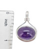 Amethyst Sterling Silver Pendant