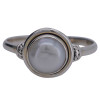 Pearl Sterling Silver Ring