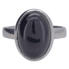 Black Onyx Sterling Silver Ring