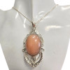Sunstone Sterling Silver Pendant