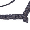 Cleopatra Style Cherry Amber Carved Beaded Necklace