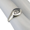 Evil Eye Sterling Silver Ring