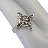 Celtic Quaternary Knot Sterling Silver Ring