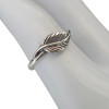 Sterling Silver Leaf Ring