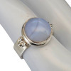 Blue Lace Agate Sterling Silver Ring