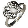 Mother Of Pearl Butterfly Ring (7920)