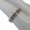 Sterling Silver Flower Band Ring