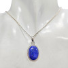 Lapis Sterling Silver Pendant (7877)