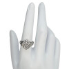 Wiccan Pentacle Pentagram Sterling Silver Locket Ring