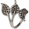 Sterling Silver Leaf Ring