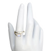 Moonstone Sterling Silver Asymmetrical Ring