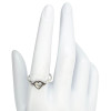 Mother-of-Pearl Sterling Silver Heart Ring