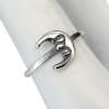 Moon Sterling Silver Ring