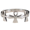 Ankh Sterling Silver Ring
