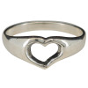 Heart Sterling Silver Ring