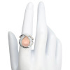 Rose Quartz Sterling Silver Ring