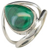 Malachite Sterling Silver Ring