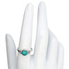 Howlite Sterling Silver Ring